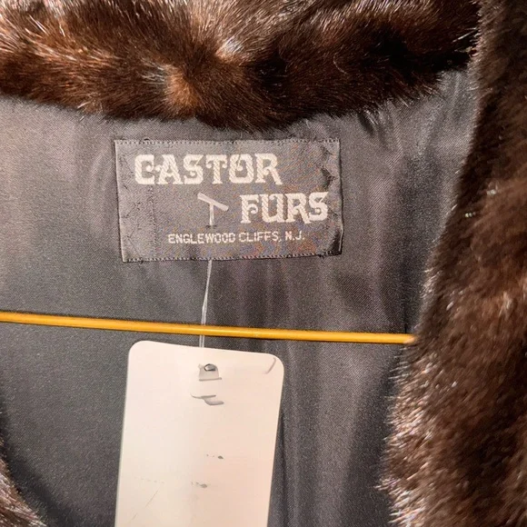 Vintage Brown Mink Fur Coat by Easton Furs
